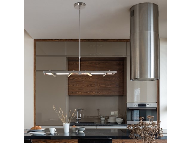 Hanglamp 4000 lumen, steinhauer, soleil 3516st, staal, 2026 - afbeelding 1 van  5