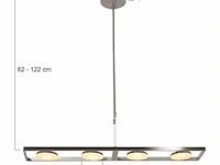 Hanglamp 4000 lumen, steinhauer, soleil 3516st, staal, 2026 - afbeelding 4 van  5