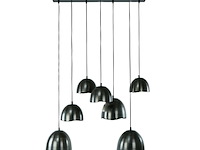 Hanglamp 4+3l mirror, zwart nikkel - afbeelding 1 van  3