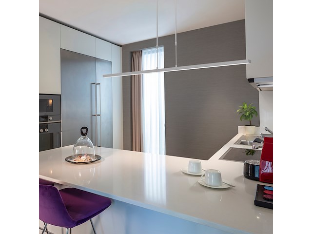 Hanglamp bande 150 cm steinhauer, 3320st, staal, grijs, bouwjaar 2025, nieuw in doos - afbeelding 2 van  5