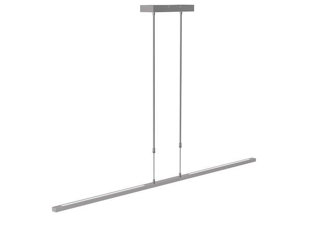 Hanglamp bande 150 cm steinhauer, 3320st, staal, grijs, bouwjaar 2025, nieuw in doos - afbeelding 2 van  5