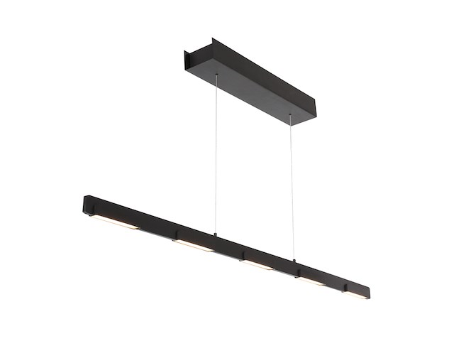 Hanglamp bloc 120cm zwart steinhauer, 3296zw, zwart, 2025 - afbeelding 1 van  11
