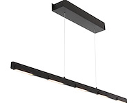 Hanglamp bloc 120cm zwart steinhauer, 3296zw, zwart, 2025 - afbeelding 1 van  11