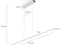 Hanglamp bloc 170cm, steinhauer, 3297st, grijs, 2025 - afbeelding 4 van  9