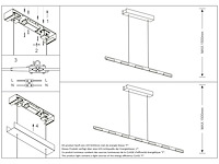 Hanglamp bloc 170cm zwart, steinhauer, 3297zw, zwart, 2025 - afbeelding 10 van  15