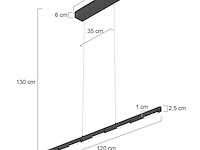 Hanglamp bloc steinhauer, 3296zw, zwart, bouwjaar 2025, nieuw in doos - afbeelding 2 van  6