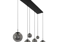 Hanglamp bollique steinhauer, 3499zw, zwart, smoke, bouwjaar 2025, nieuw in doos - afbeelding 4 van  7