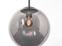 Hanglamp bollique steinhauer, 3499zw, zwart, smoke, bouwjaar 2025, nieuw in doos - afbeelding 5 van  7