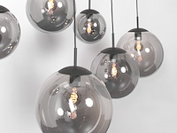 Hanglamp bollique steinhauer, 3499zw, zwart, smoke, bouwjaar 2025, nieuw in doos - afbeelding 4 van  7