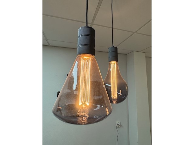 Hanglamp calex, zwart - afbeelding 4 van  5