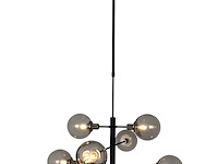 Hanglamp constellation steinhauer, 2709zw, zwart, smoke, nieuw in doos - afbeelding 4 van  7