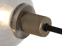 Hanglamp constellation steinhauer, 2709zw, zwart, smoke, nieuw in doos - afbeelding 3 van  7