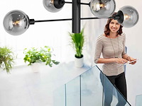 Hanglamp constellation steinhauer, 3804zw, zwart, smoke, bouwjaar 2025, nieuw in doos