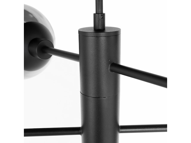 Hanglamp constellation steinhauer, 3804zw, zwart, smoke, bouwjaar 2025, nieuw in doos - afbeelding 4 van  8