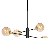 Hanglamp constellation steinhauer, 3805me, zwart, amber, bouwjaar 2025, nieuw in doos - afbeelding 3 van  9