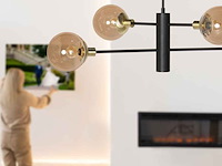 Hanglamp constellation steinhauer, 3805me, zwart, amber, bouwjaar 2025, nieuw in doos - afbeelding 1 van  9