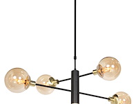 Hanglamp constellation steinhauer, 3805me, zwart goud, nieuw in doos - afbeelding 2 van  7
