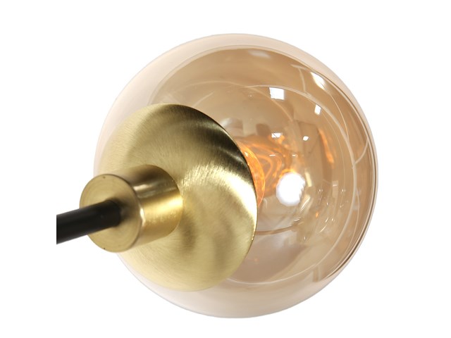 Hanglamp constellation steinhauer, 3805me, zwart goud, nieuw in doos - afbeelding 3 van  7