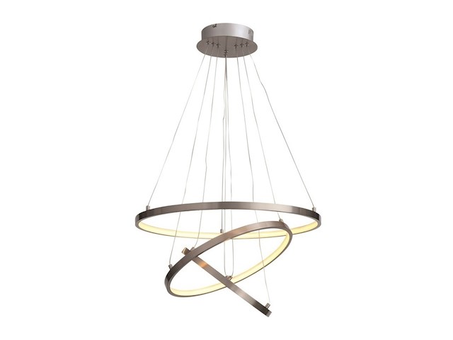 Hanglamp dione, freelight, h7560s, staal, grijs, 2025, nieuw in doos - afbeelding 1 van  1