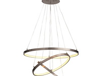 Hanglamp dione freelight, h7560s, staal, grijs, bouwjaar 2025, nieuw in doos - afbeelding 1 van  1