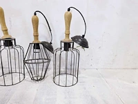 Hanglamp divers metaal (3x) - afbeelding 4 van  4