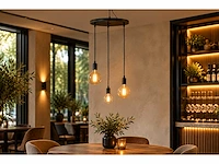 Hanglamp dutch met 3 bollen (8x) - afbeelding 3 van  4