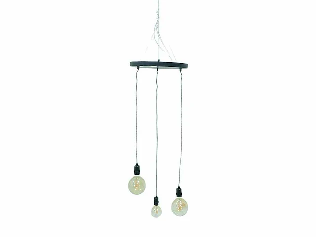 Hanglamp dutch met 3 bollen (8x) - afbeelding 4 van  4