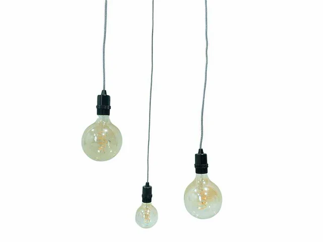 Hanglamp dutch met 3 bollen (8x) - afbeelding 4 van  4
