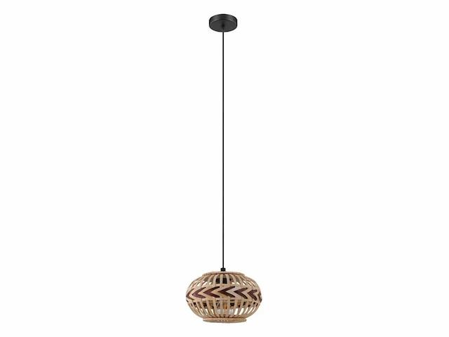 Hanglamp e27 ø 26 cm eglo, dondarrion, zwart - afbeelding 1 van  3