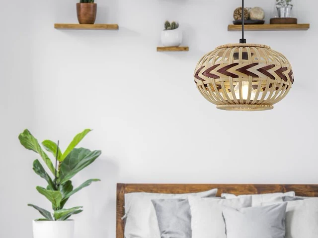 Hanglamp e27 ø 26 cm eglo, dondarrion, zwart - afbeelding 3 van  3