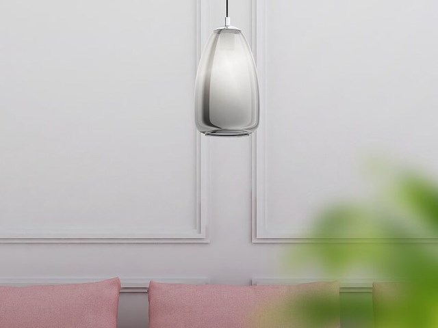 Hanglamp, eglo, alobrase, chroom - afbeelding 2 van  3