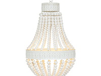 Hanglamp ella, mexlite, 10191w, wit, nieuw in doos - afbeelding 1 van  8