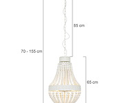Hanglamp ella, mexlite, 10191w, wit, nieuw in doos - afbeelding 8 van  8
