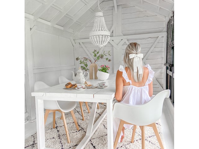 Hanglamp ella mexlite, 10191w, wit, nieuw in doos - afbeelding 3 van  8