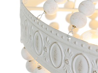 Hanglamp ella, mexlite, 10191w, wit, nieuw in doos - afbeelding 5 van  8