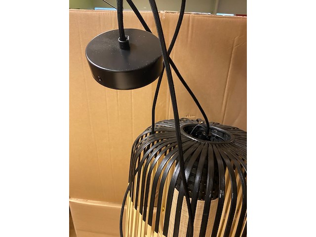 Hanglamp, forestier, bamboo, ca. 138cm - afbeelding 5 van  5