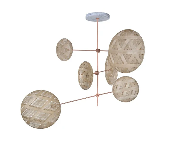 Hanglamp, forestier, chanpen, kkoper - afbeelding 1 van  7