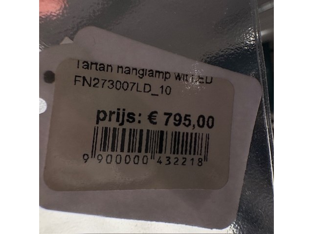 Hanglamp foscarini, tartan, wit - afbeelding 2 van  4