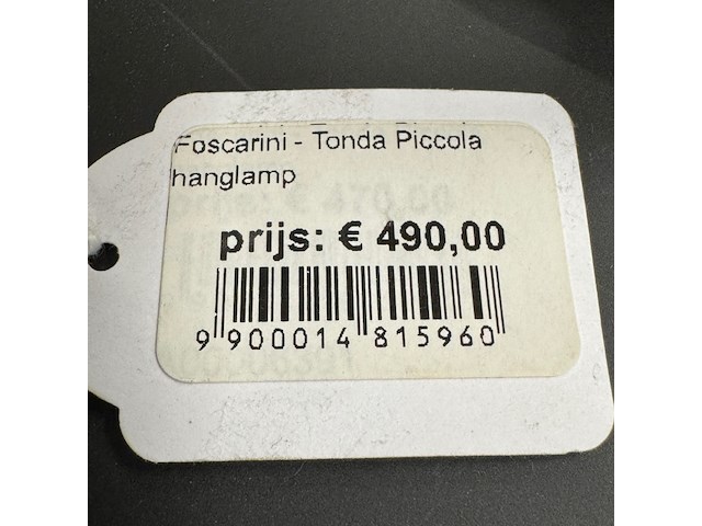 Hanglamp, foscarini, tonda, piccola - afbeelding 2 van  2