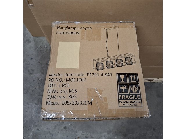 Hanglamp, furniqs, canyon - afbeelding 3 van  3