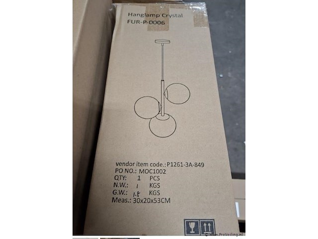 Hanglamp furniqs crystal - afbeelding 1 van  2