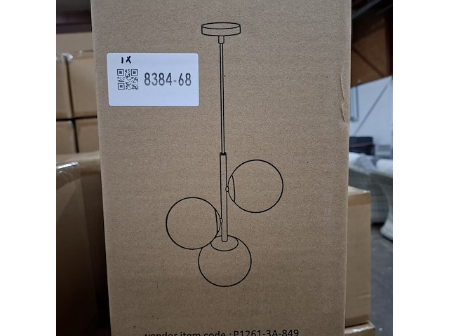 Hanglamp, furniqs, crystal - afbeelding 3 van  4