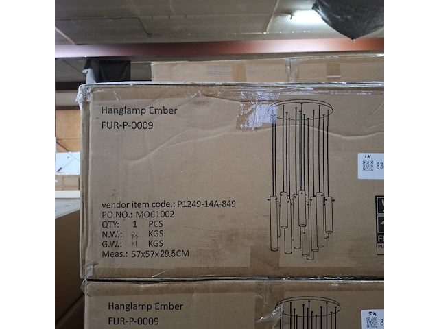 Hanglamp, furniqs, ember - afbeelding 3 van  3