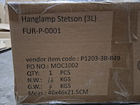 Hanglamp, furniqs, stetson - afbeelding 4 van  4