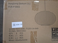 Hanglamp, furniqs, stetson - afbeelding 3 van  3