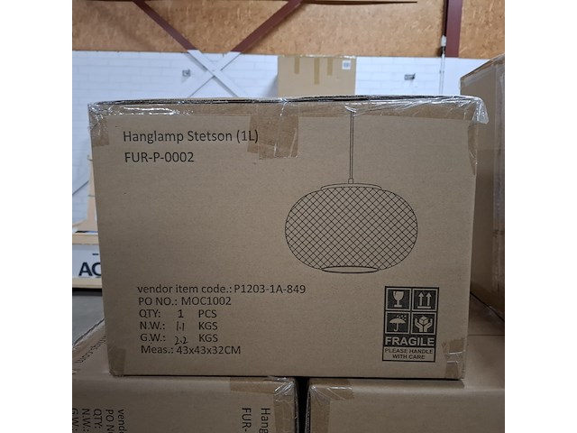 Hanglamp, furniqs, stetson - afbeelding 3 van  3