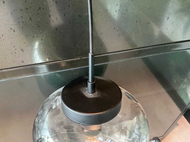 Hanglamp glas (5x) - afbeelding 2 van  2