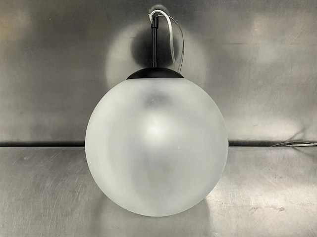 Hanglamp "glazen bol" ø 30 cm (12x) - afbeelding 1 van  6