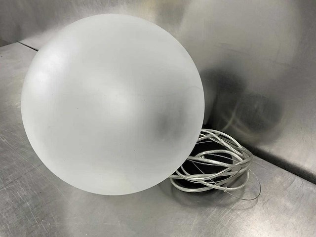 Hanglamp "glazen bol" ø 30 cm (4x) - afbeelding 2 van  5