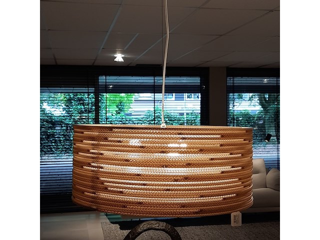 Hanglamp graypants, drum 24, blonde - afbeelding 1 van  6